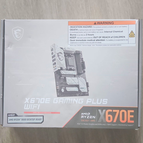 Msi x670e gaming plus - msi,