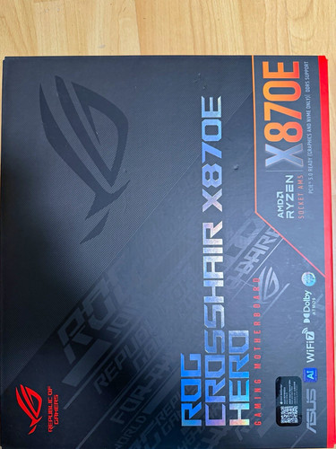 Asus rog crosshair x870e - rog, hero