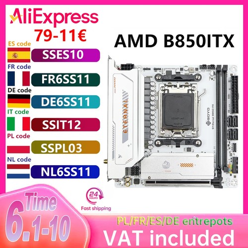 Mainboard b850 itx - mainboard,