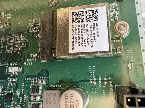 Mainboard leiterplatte mit - hp, mainboard/leiterplatte