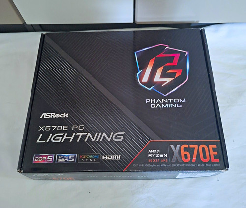 Asrock x670e lightning - pg,