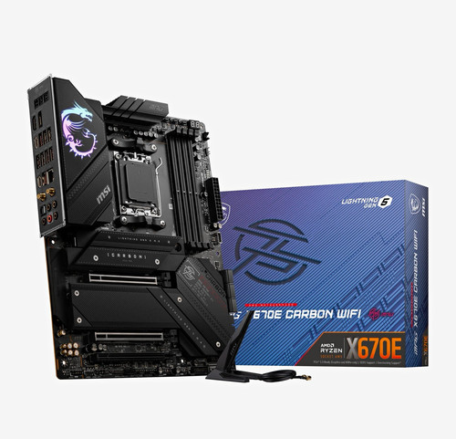 Msi mpg x670e carbon wifi - carbon, amd