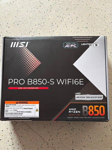 Msi pro b850 wifi6e - msi,